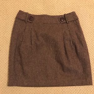 Fall Wool Mini Skirt!